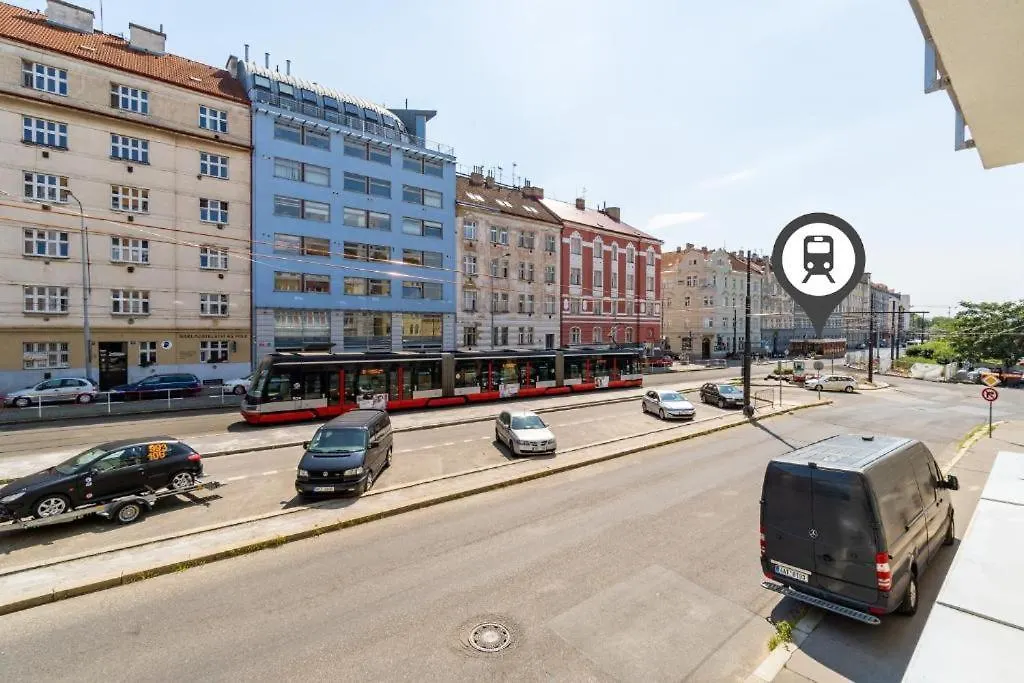 Brand New Studio Apartment #24 In Elite Residence With Free Secure Parking In The Center Praga